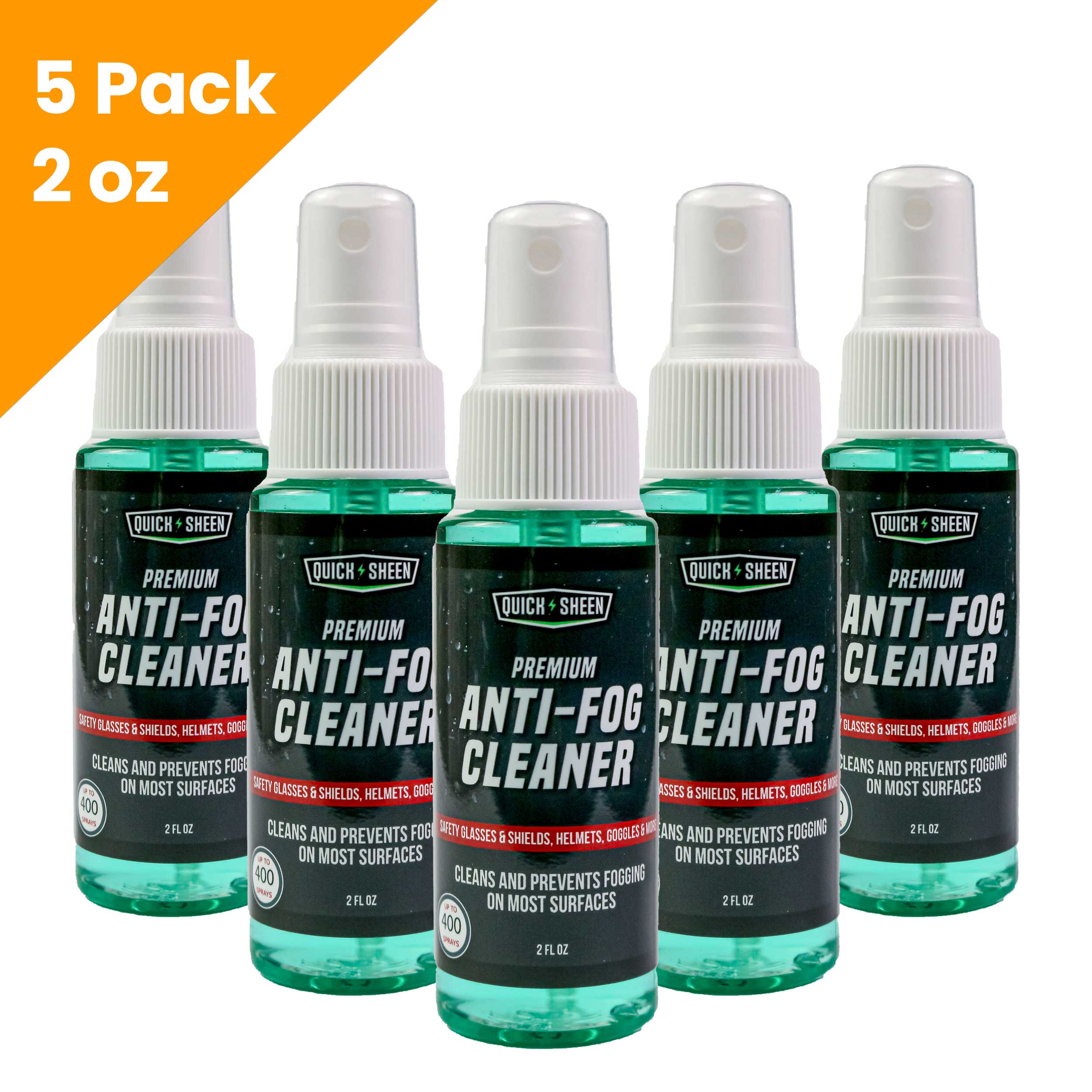 Anti-Fog Spray Cleaner (2oz - 2 Pack)