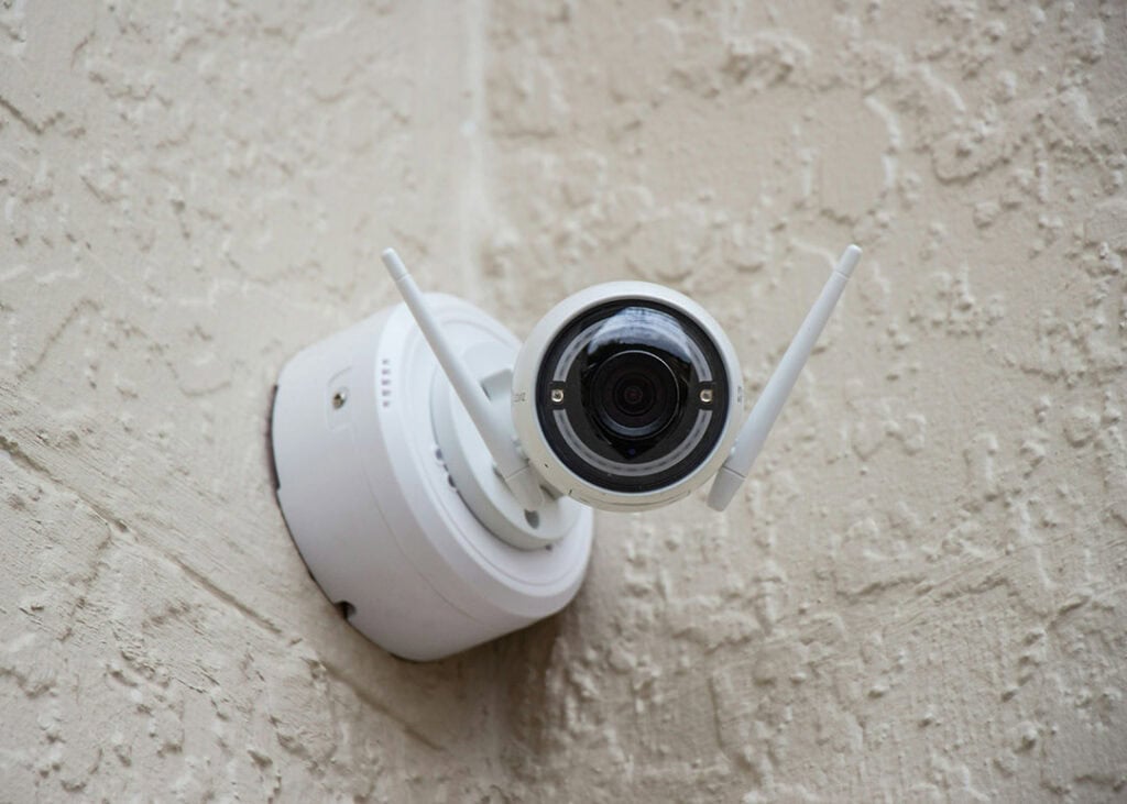 anti-fog home security camera